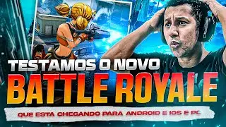 TESTEI O NOVO BATTLE ROYALE DE ANDROID IOS E PC! ELE &Eacute; O NOVO CYBER HUNTER! EM ACESSO ANTECIPADO🔥🔥🔥