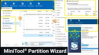 Extend System Partition, Copy OS disk or Migrate OS, Partition Recovery Minitool Partition Wizard
