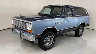 1985 Dodge Ramcharger For Sale