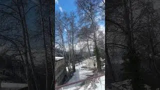 Peaceful place #ytshorts #peaceful #moutainview #satisfying