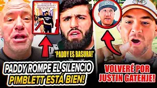 Paddy Pimblett ROMPE EL SILENCIO sobre su SALUD! &iquest;Dustin Poirier REGRESA a la UFC contra Gaethje?