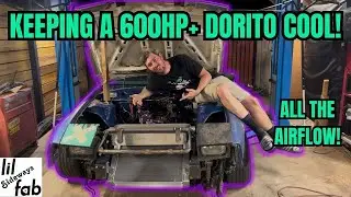 MOUNTING A MASSIVE RADIATOR AND INTERCOOLER ON MY TURBO FC RX7 DRIFT CAR!