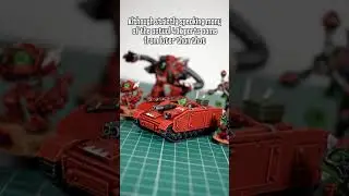 Building Things Wrong on Purpose #warhammer40k #oldhammer #modeltank