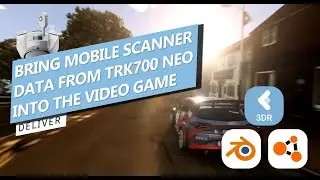 Bring Mobile Scanner Data from Pegasus TRK700 Neo to BeamNG.Drive with Cyclone 3DR and Blender