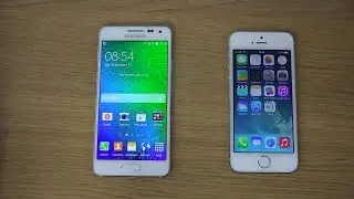 Samsung Galaxy Alpha vs. iPhone 5S - Review