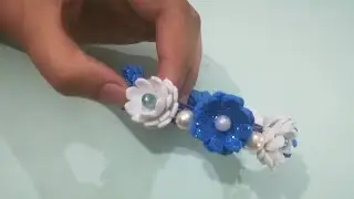 easy bangle from foam sheet - DIY easy bangle