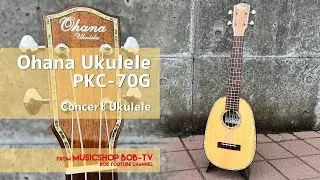 Ohana Ukulele PKC-70G【商品紹介】コンサートウクレレ 《売却済》#ボブ楽器店 #鹿嶋市 #ウクレレ #ukulele #OhanaUkuleles #楽器店 #楽器屋