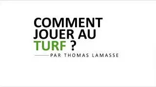 Tuto : comment jouer au TURF ?