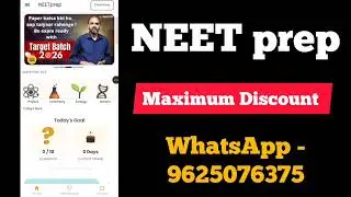 NEET prep Coupon Code today || NEET prep Discount Code || NEET prep Promo Code #neetprep