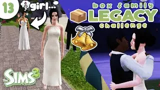 she wore THAT to my WEDDING?! ✧ Box Family Legacy #13 📦 | The Sims 3 Let's Play