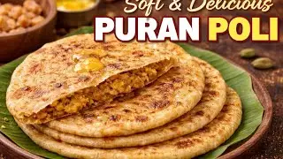 गरमा गरम पूरन पोली | Homemade Puran Poli |घर की खुशबू और स्वाद का संगम |