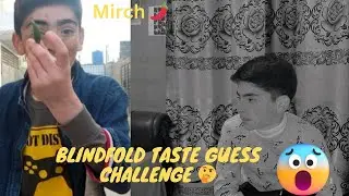 Blindfold taste guess challenge 🤔😱|Daily vlog 