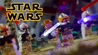 Битва при Абрион-Майоре | LEGO Войны клонов, покадровая анимация