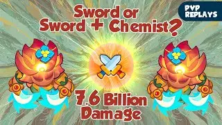Blade Dancer Blooming Dash Talent Sword + Chemist is VERY STRONG! BD vs BD DUEL | PVP Rush Royale