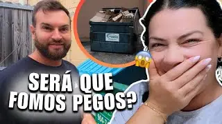 ENGANAÇÃO MERCADO QUE VENDE PRODUTOS VENCIDOS + UM SUPER DUMPSTER TIVE QUE ME ESCONDER 🤣😱