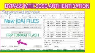 MTK auth bypass tool v7 | disable DA file (or auth) | Mediatek Format Flash All Chipset 2025 V6 v5
