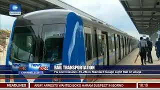 FG Commisions 45.25Km Standard Gauge Light Rail In Abuja