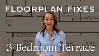 How to fix the layout of a Terrace House