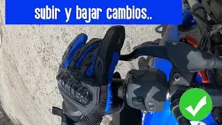 como meter los cambios correctamente en una moto