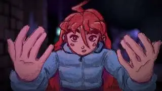 spiderverse gif but it's badeline chase