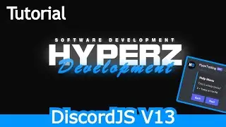 Create an interactive menu in DiscordJS V13.
