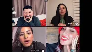 Rambo ist live mit seiner neuen Freundin Lilli, Bayan and Selin