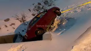 Хаос в Северной Каролине! Сильный снегопад вызвал аварию и затор на трассе I-85 в Шарлотте.