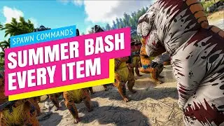 Ark: Unlock all NEW Summer Bash 2021 Items (Spawn Commands)