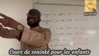 Korera Abderrahmane cours de soninké pour les enfants