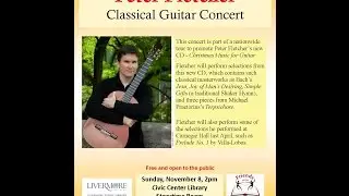 Classical Guitarist Peter Fletcher