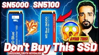 ⚠️Don't Buy This SSD⚠️WD SN5000 vs WD SN5100 vs SN580 vs SN770  @KshitijKumar1990