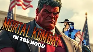 Mortal Kombat В КАПЮШОНЕ: ПРЕЗИДЕНТ КРАСНЫЙ ХАЛК