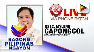 Panayam kay Department of Energy Usec. Mylene Capongcol ukol sa joint memorandum circular para...