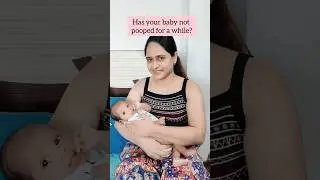 Has your baby not pooped for many days ? Try this ✅#shorts #babycare #tips #hack