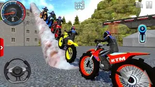 Juego De Motos - Impossible Motor Bike Tracks Simulator 3D #1 - Offroad Outlaws Gameplay [FHD]