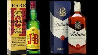 Достойный,недорогой Шотландских виски J&B/ Duty free Москва пару слов о Ballantine's  и не только...
