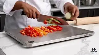 Plastic Cutting Boards Are Dangerous What I Use Instead|Professional Stainless Steel Chopping Board
