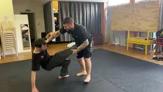 How to do a Knee and Ankle Pick Takedown | Martial Arts Brisbane