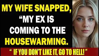 My wife snapped, 'My ex is coming to the housewarming. If you don't like it, go to hell!