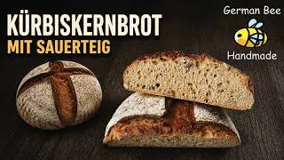 Kürbiskernbrot mit Sauerteig - Pumpkin Feed bread with sourdough