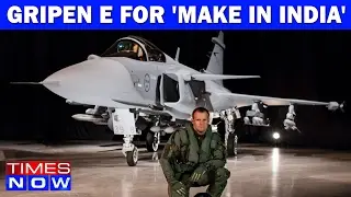 Sweden's Defence Major Saab Offers Its Aircraft Gripen E Under The 'Make In India' Initiative
