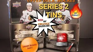 ✨️ CONNOR BEDARD DAZZLES ✨️ IN 2023-24 UPPER DECK SERIES 2 HOCKEY RETAIL TINS ×2 BREAK #hockeycards