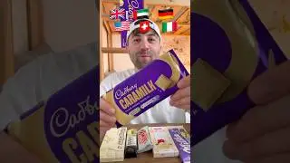Which country makes the best white chocolate? #mukbang #chocolate #asmr