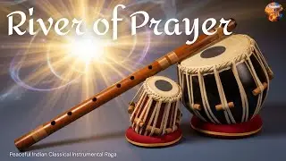 River of Prayer | Deep Flute and Tabla Rhythm Therapy | Indian Classical Instrumental @ragabotai