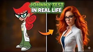 Johnny Test Characters in Real Life | AI Art Transformation #johnnytest #AIArt #AIGenerated