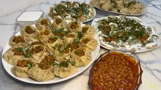 Afghan delicious Mantu (Recipe) آموزش مانتو بسیار عالی و خوشمزه
