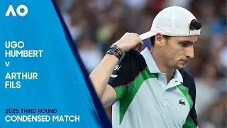 Ugo Humbert v Arthur Fils Condensed Match | Australian Open 2025 Third Round