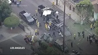 Illegal fireworks seized in Los Angeles explode