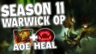 HOW TO DOMINATE SEASON 11 WITH WARWICK JUNGLE - League of Legends