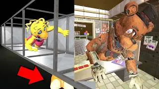Exploring FNAF Rewritten 87's Jumpscares Off Camera